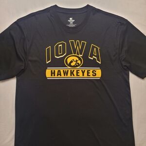 Colosseum Black Iowa Hawkeyes Men's Tee